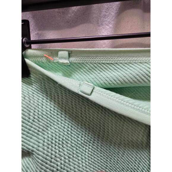 NWT Colsie light green ribbed bandeau crop top with removable straps size XL - Picture 11 of 11